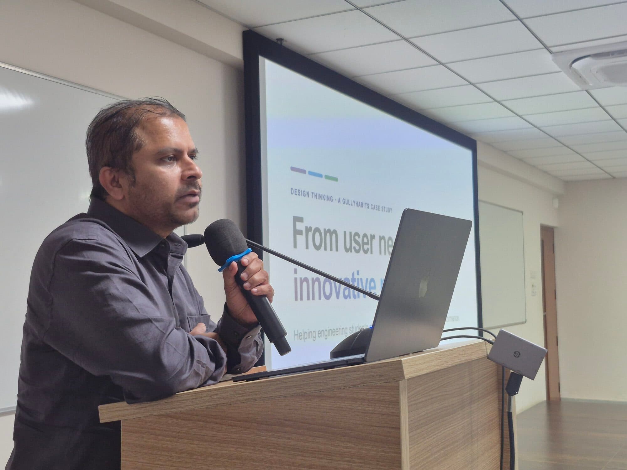 Design thinking workshop at Jain University, Kanakapura